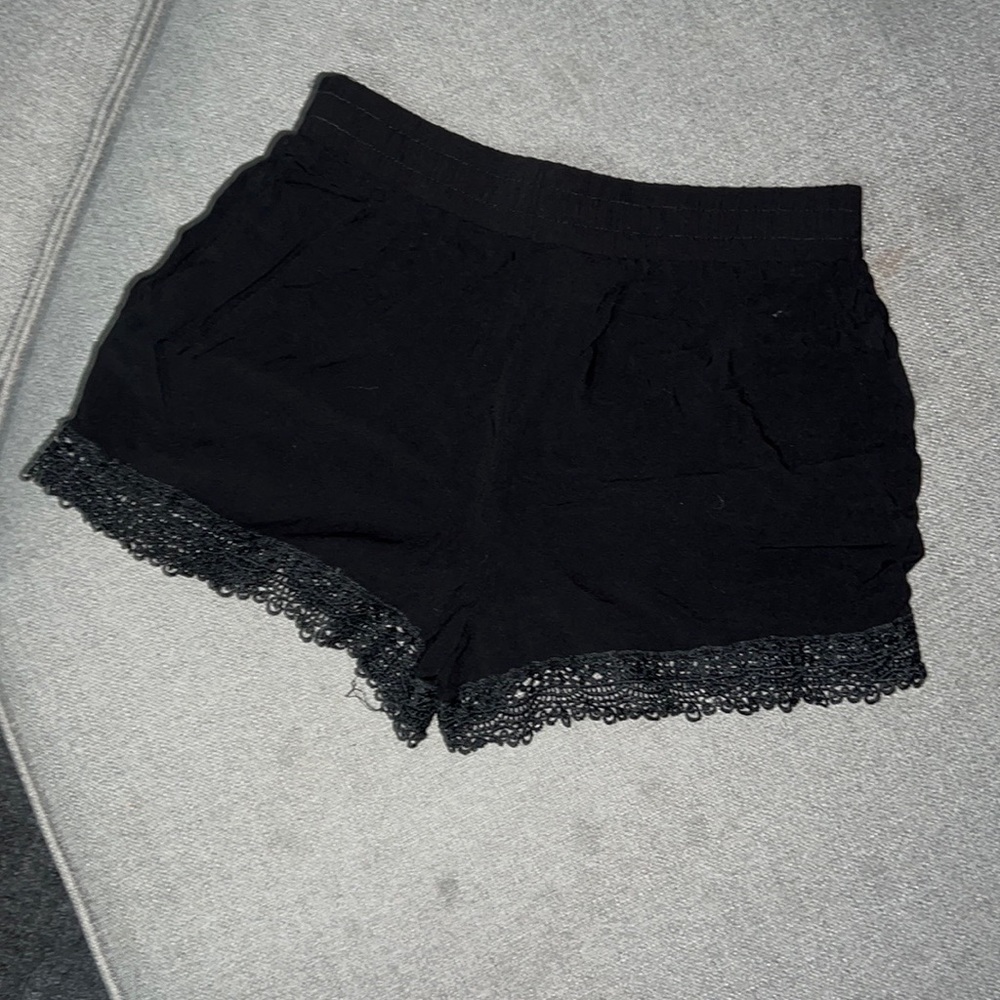 Black dressy shorts